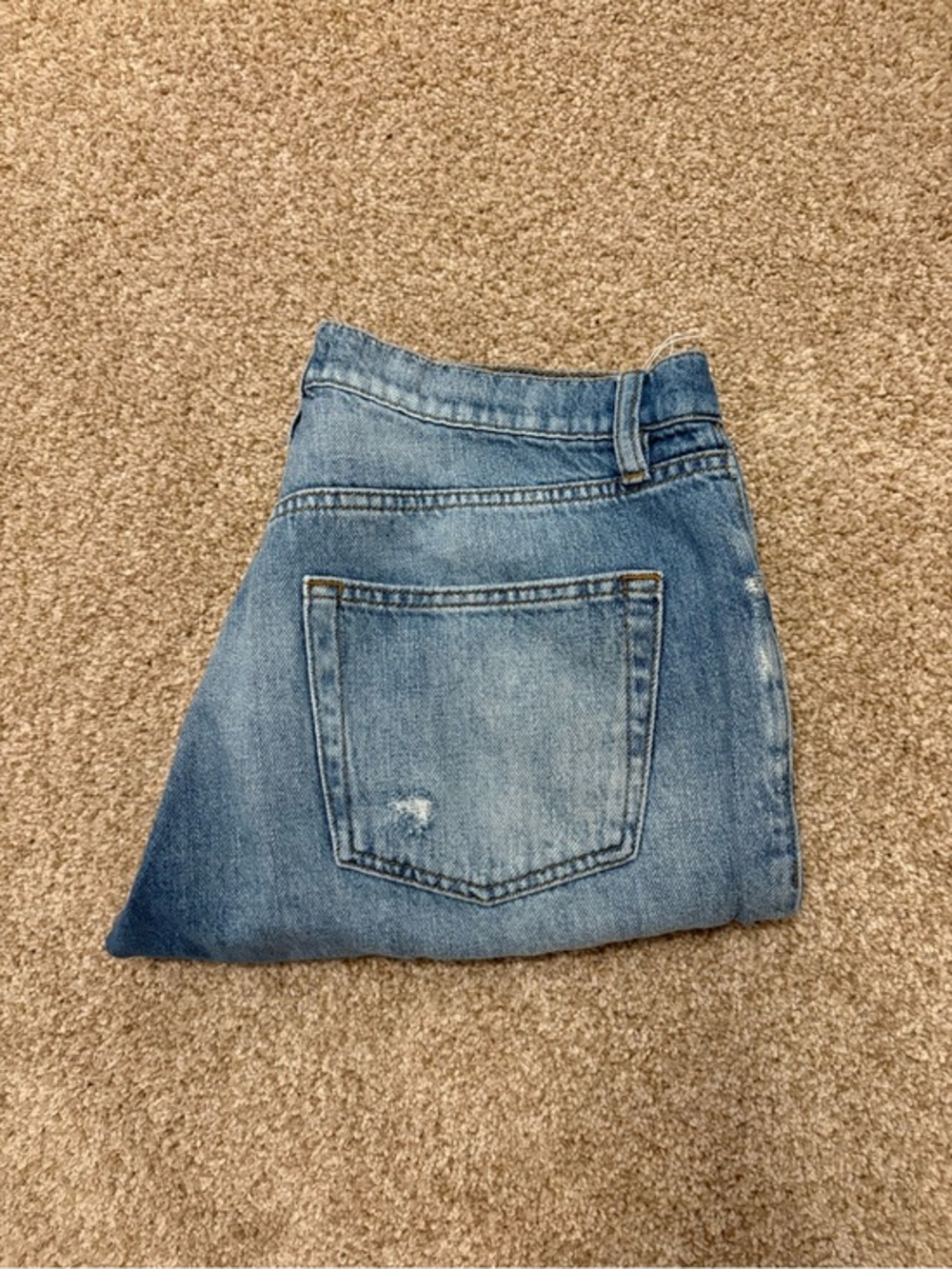 Frame Le Pixie Slouch Straight Fit Jeans
